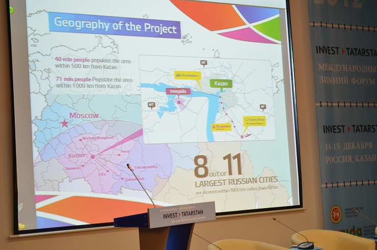Проект Иннополиса представлен на форуме «INVEST in TATARSTAN – 2012»