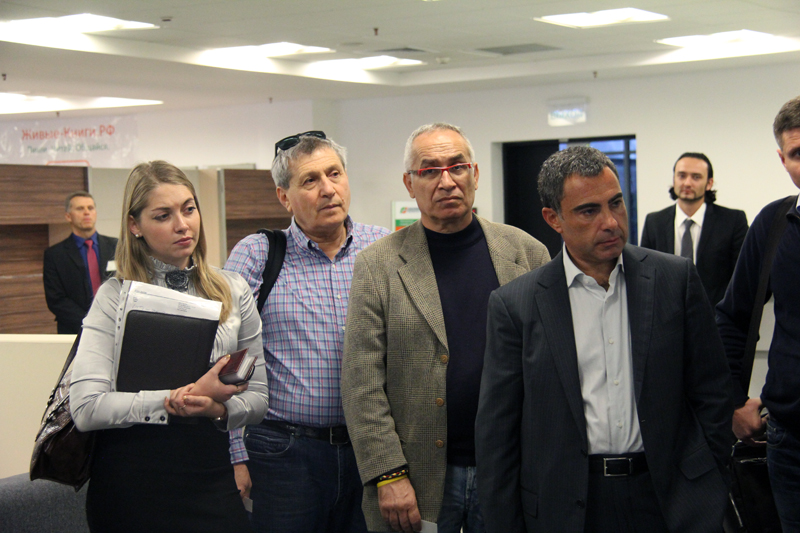Израильско-европейской делегации показали Дата-центр и Бизнес-инкубатор