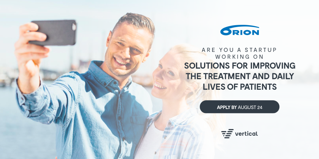 Финский акселератор Vertical и фармацевтическая компания Orion Pharma в поиске стартапов.